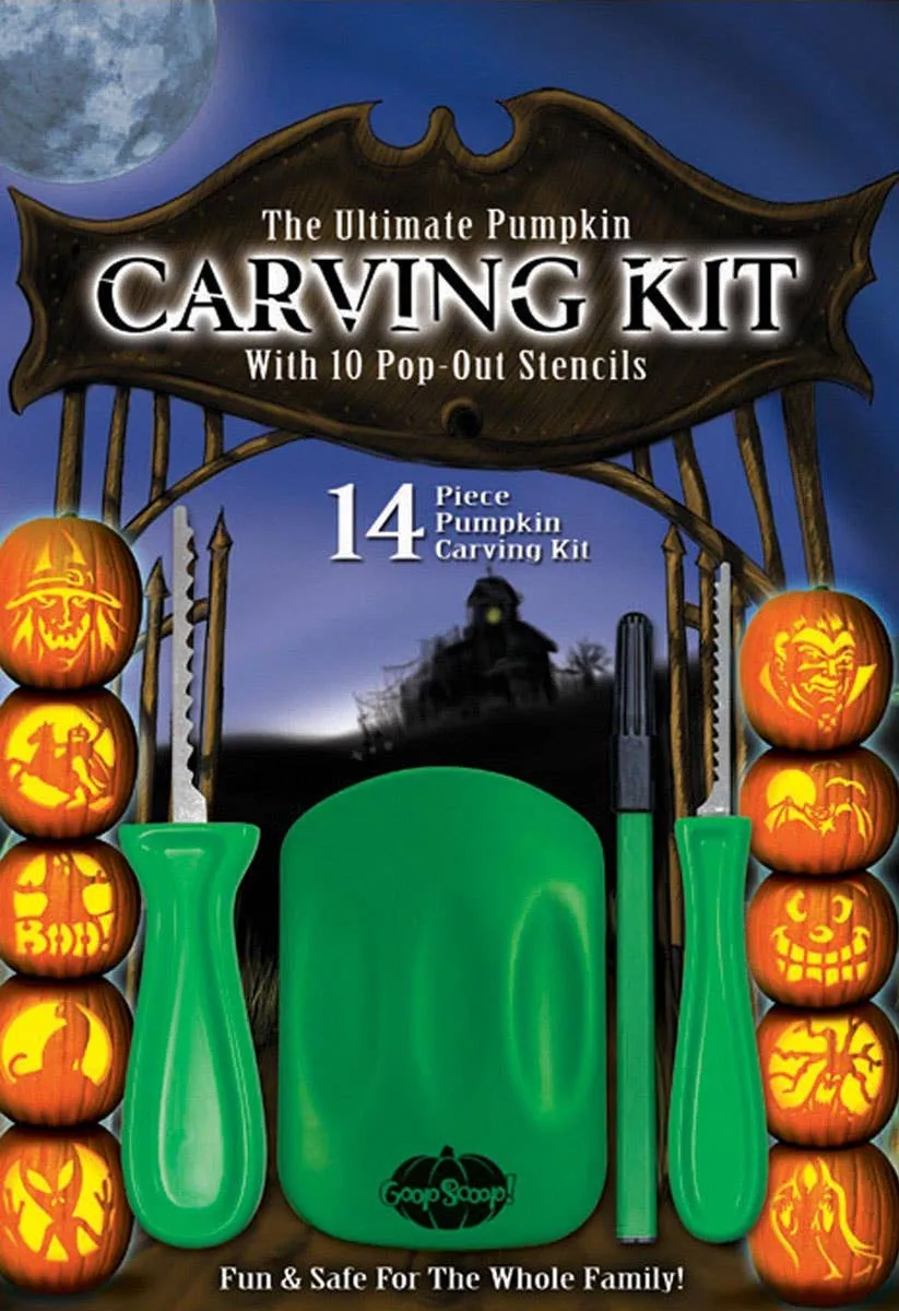 Ultimate Pumpkin Carving Halloween Kit