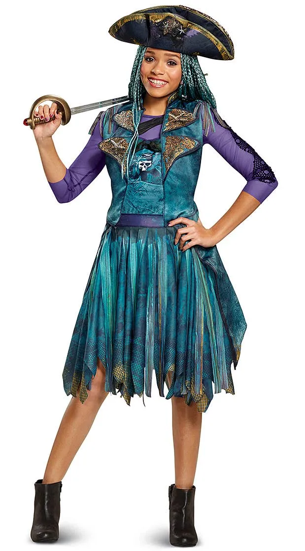 Uma Descendants 2 Girls Disney Book Week Costume