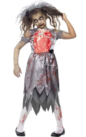Undead Bride Girls Halloween Zombie Costume