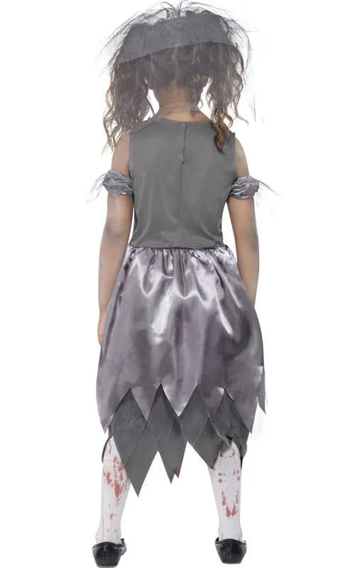 Undead Bride Girls Halloween Zombie Costume