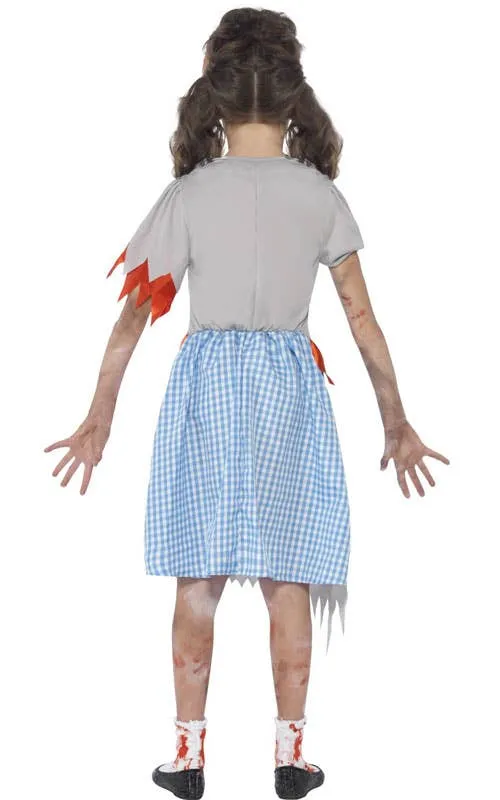 Undead Country Girl Halloween Zombie Costume