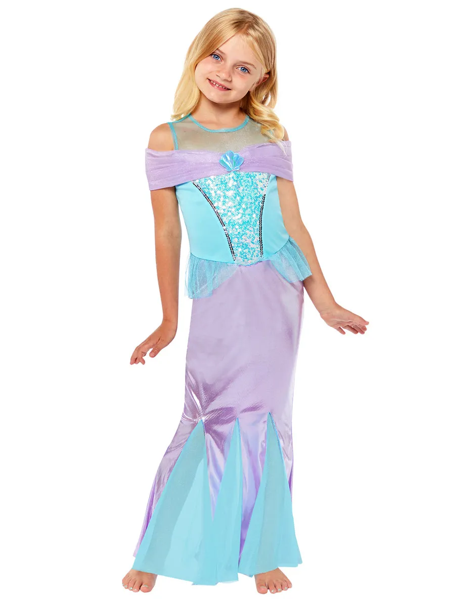 Under The Sea Purple And Blue Girls Mermaid Costume