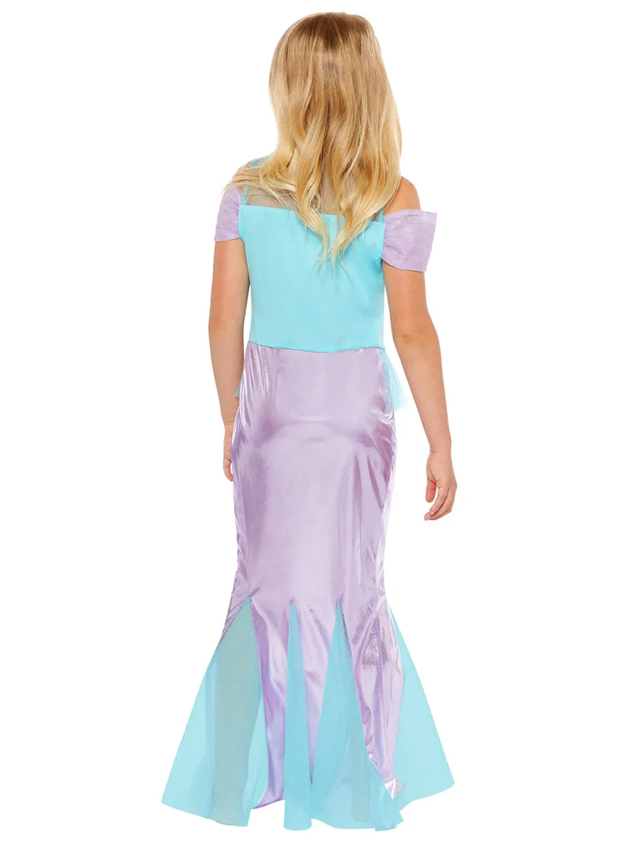 Under The Sea Purple And Blue Girls Mermaid Costume