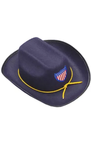 Union Officer Kids Blue Costume Hat