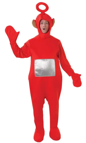 Unisex Red Po Teletubbies Adults Costume