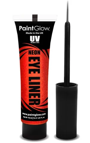 UV Reactive Eyeliner - Neon Red
