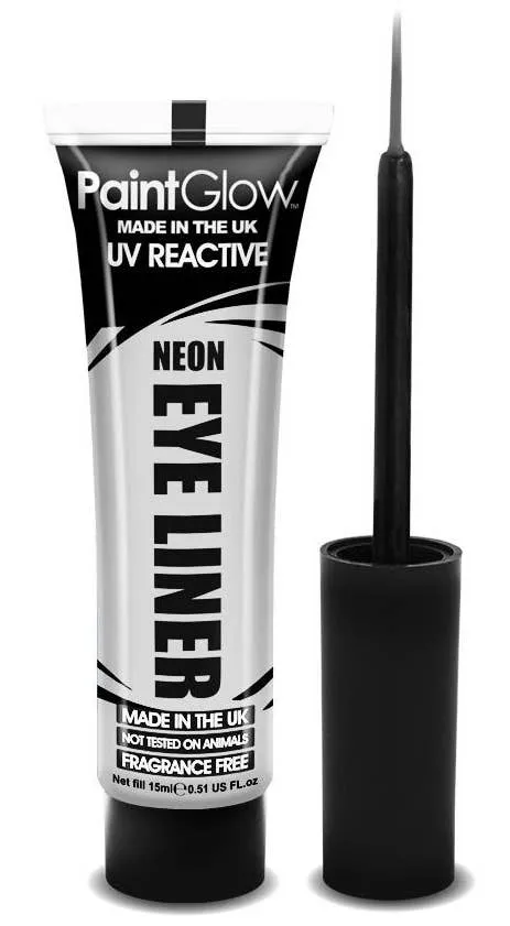 UV Reactive Eyeliner - White