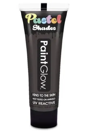 UV Reactive Face and Body Makeup - Pastel Black