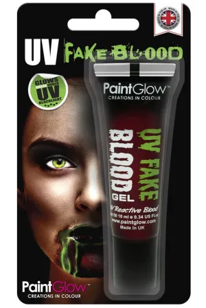 UV Reactive Green Fake Halloween Blood Gel