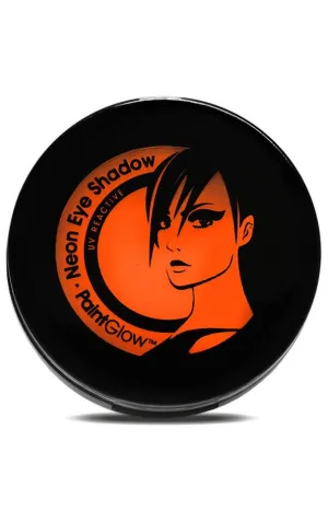 UV Reactive Neon Eye Shadow - Orange