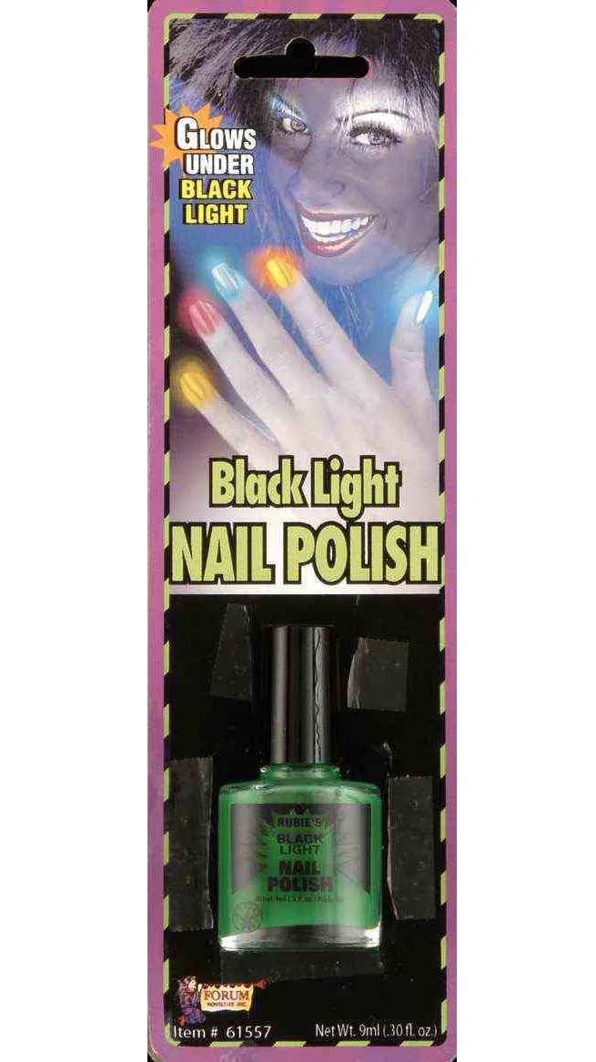 UV Reactive Neon Green Novelty Nail Polish