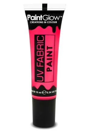 UV Reactive Special Effects Fabric Paint - Neon Pink