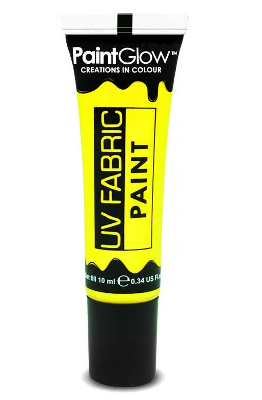 UV Reactive Special Effects Fabric Paint - Neon Yellow