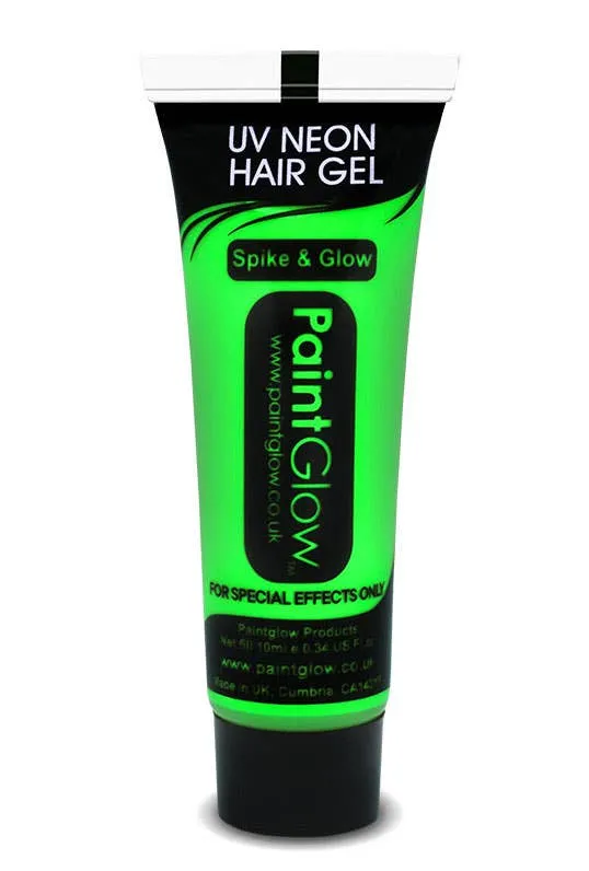 UV Reactive Special Effects Hair Gel - Neon Green