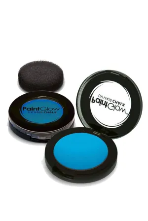UV Reactive Temporary Hair Chalk - Neon Blue
