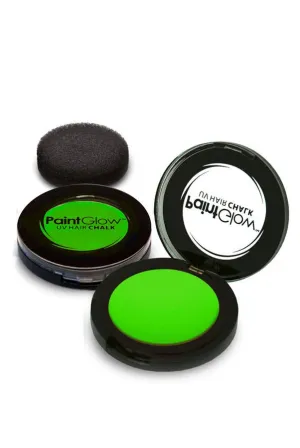 UV Reactive Temporary Hair Chalk - Neon Green