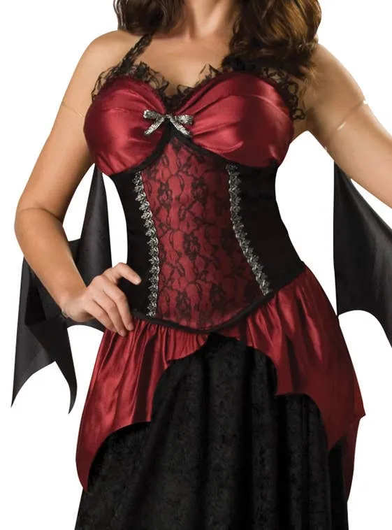 Vampira Womens Sexy Vampire Halloween Costume