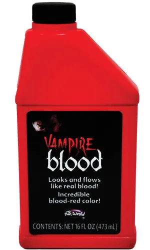Vampire Halloween Theatrical 470ml Red Blood