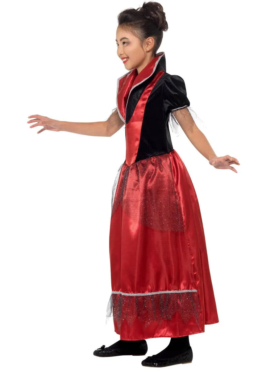 Vampire Princess Girls Halloween Costume