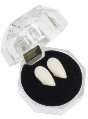 Vampire White Fang Tooth Caps