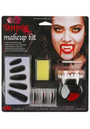 Vampiress Halloween Costume Makeup Kit