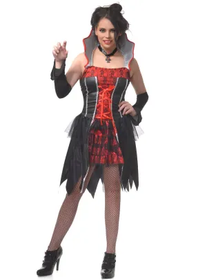 Vampiress Queen Womens Halloween Costume