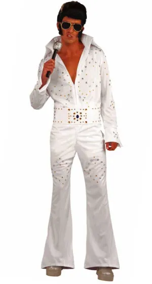 Vegas Superstar Mens Elvis Presley Dress Up Costume