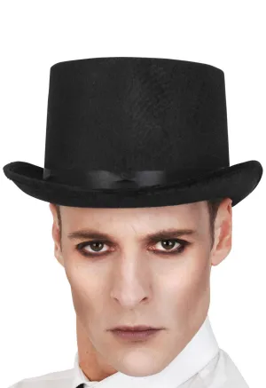 Velvet Black Adults Costume Top Hat