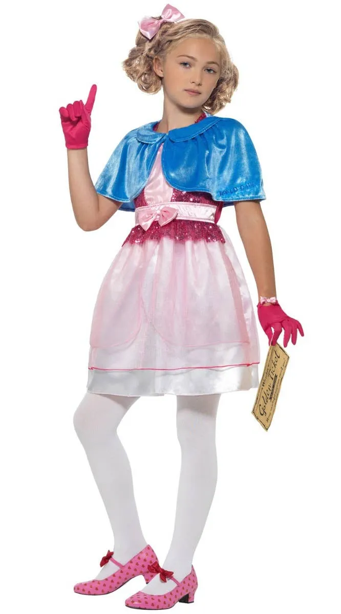 Veruca Salt Girls Willy Wonka Book Week Costume