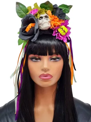 Vibrant Monster Fang Flower Halloween Costume Headband