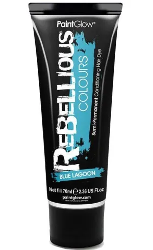 Vibrant Semi Permanent Blue Lagoon Hair Dye - Small 13ml