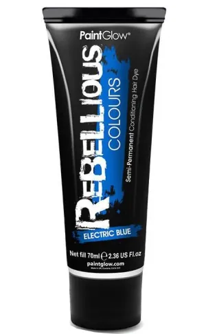 Vibrant Semi Permanent Electric Blue Hair Dye - Small 13ml