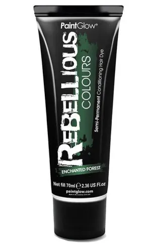 Vibrant Semi Permanent Enchanted Forest Green Hair Dye - Small 13ml