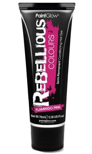 Vibrant Semi Permanent Flamingo Pink Hair Dye - Small 13ml