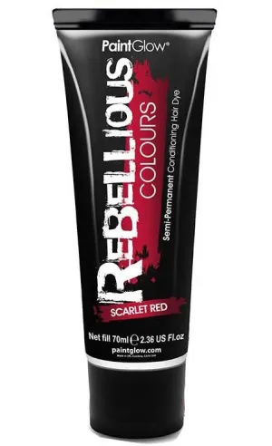 Vibrant Semi Permanent Scarlet Red Hair Dye - Small 13ml