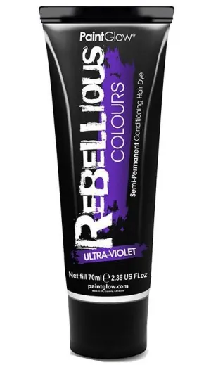 Vibrant Semi Permanent Ultra Violet Hair Dye - Small 13ml