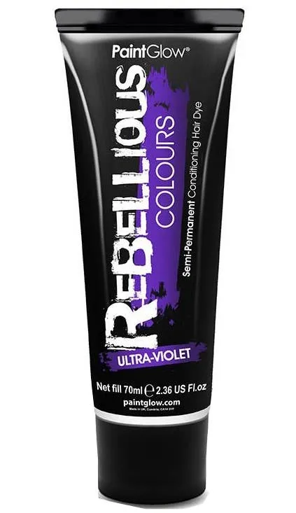 Vibrant Semi Permanent Ultra Violet Hair Dye - Small 13ml