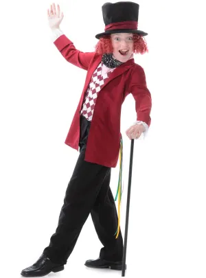 Victorian Dandy Boys Willy Wonka Book Week Costume