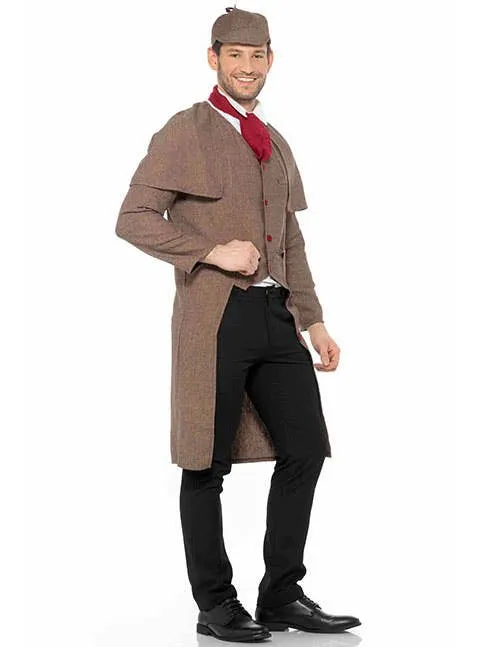 Victorian Detective Mens Sherlock Costume