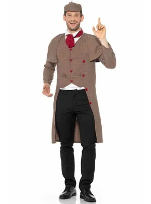 Victorian Detective Mens Sherlock Costume