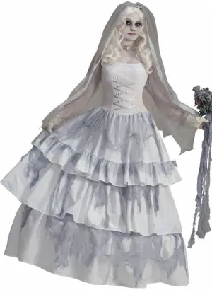 Victorian Ghost Bride Womens Halloween Costume