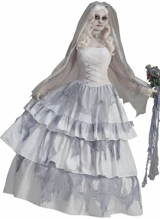 Victorian Ghost Bride Womens Halloween Costume