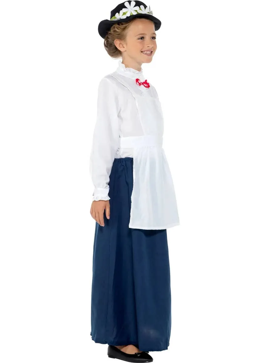 Victorian Nanny Poppins Girls Book Week Costume