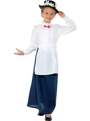 Victorian Nanny Poppins Girls Book Week Costume