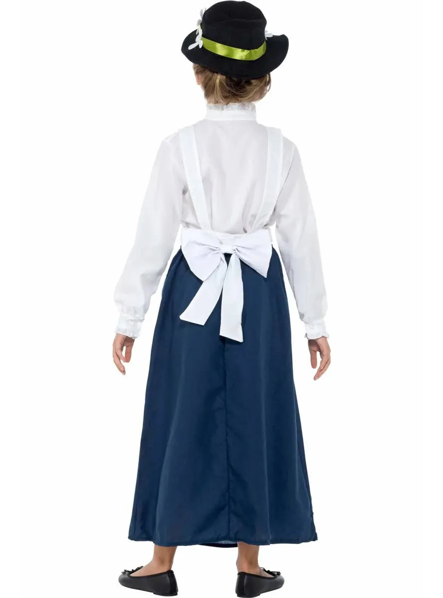 Victorian Nanny Poppins Girls Book Week Costume