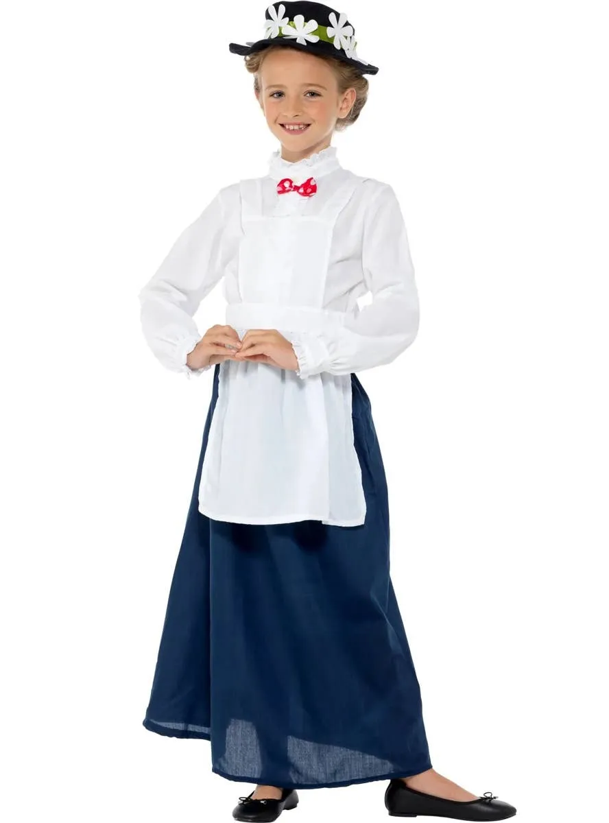 Victorian Nanny Poppins Girls Book Week Costume
