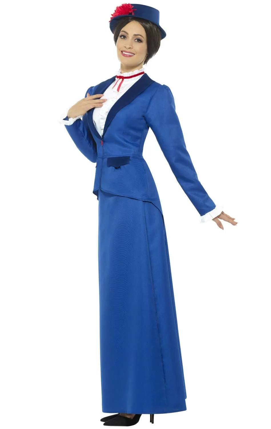 Victorian Nanny Womens Poppins Costume