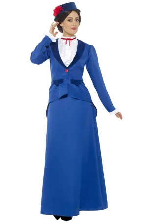 Victorian Nanny Womens Poppins Costume
