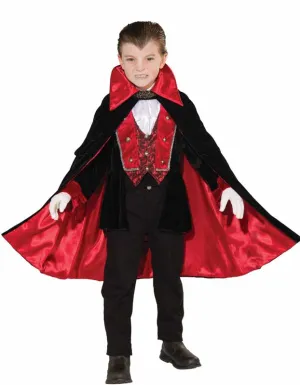 Victorian Vampire Boys Halloween Dress Up Costume