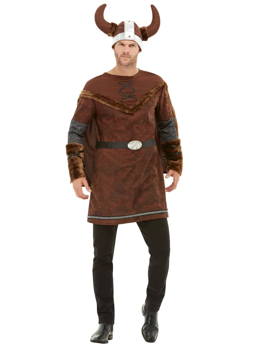 Viking Barbarian King Mens Dress Up Costume